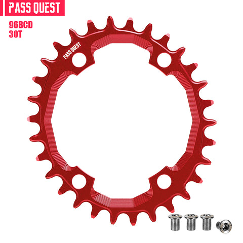 PASS QUEST Non-Standard 96BCD For Shimano Oval Narrow Wide Chainring