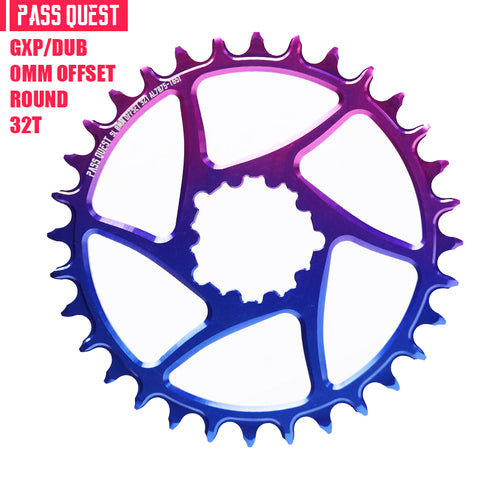 SRAM 3 Bolt (0mm offset) Round Narrow Wide Chainring