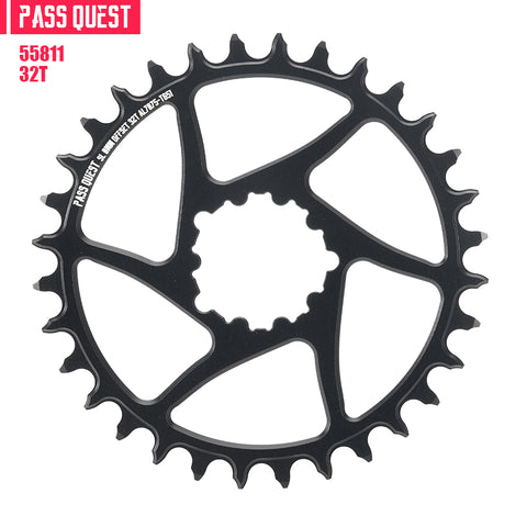 SRAM 3 Bolt (0mm offset) Round Hollow Narrow Wide Chainring 30-48T