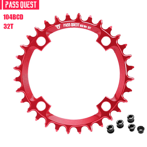 104BCD Round Hollow Narrow Wide Chainring