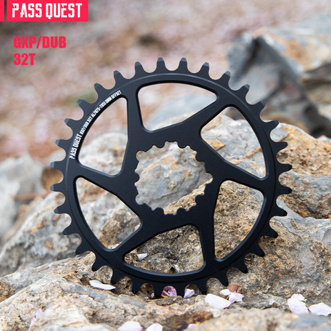 PASS QUEST 104BCD and SRAM 3 Bolt single speed chainring DJ dedicated