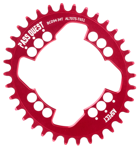 PASS QUEST For SRAM 94 BCD Oval Narrow Wide Chainring