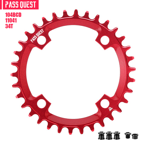 104BCD Round Hollow Narrow Wide Chainring