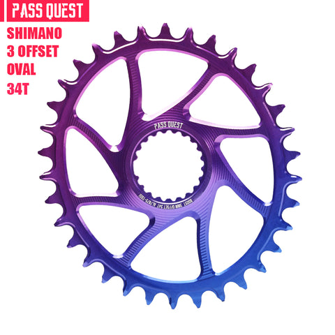 SHIMANO BOOST (3mm offset) Oval /Round Narrow Wide Chainring