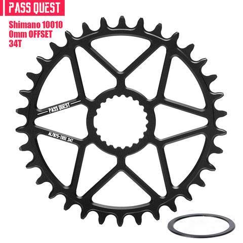 SHIMANO SLX (0mm offset) Round Narrow Wide Chainring