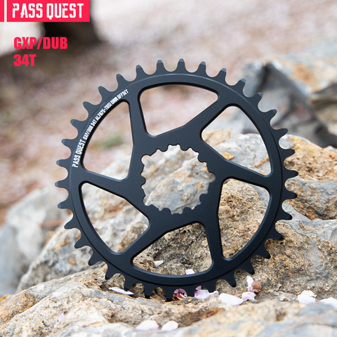PASS QUEST 104BCD and SRAM 3 Bolt single speed chainring DJ dedicated