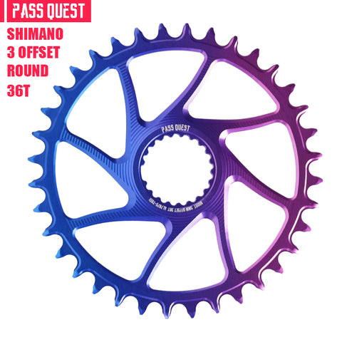 SHIMANO BOOST (3mm offset) Oval /Round Narrow Wide Chainring