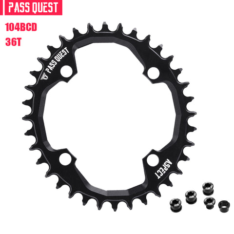 104BCD Oval Hollow Mountain Bike Narrow Wide Chainring