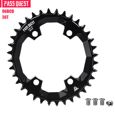 PASS QUEST Non-Standard 96BCD For Shimano Oval Narrow Wide Chainring