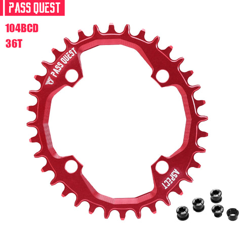 104BCD Oval Hollow Mountain Bike Narrow Wide Chainring