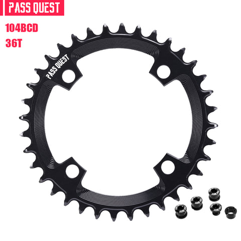 104BCD Round Hollow Narrow Wide Chainring