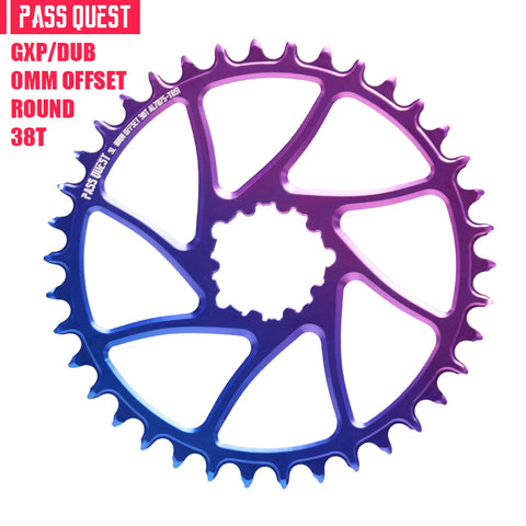 SRAM 3 Bolt (0mm offset) Round Narrow Wide Chainring