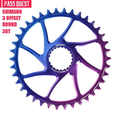 SHIMANO BOOST (3mm offset) Oval /Round Narrow Wide Chainring