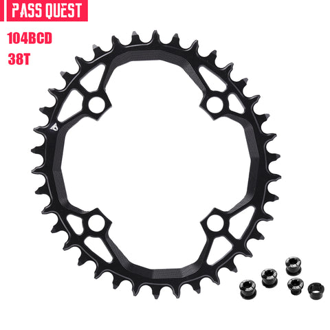 104BCD Oval Hollow Mountain Bike Narrow Wide Chainring