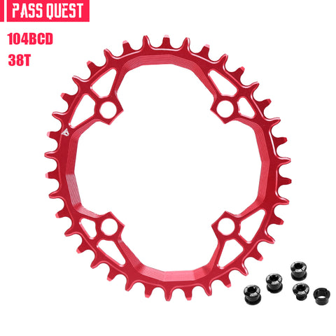 104BCD Oval Hollow Mountain Bike Narrow Wide Chainring