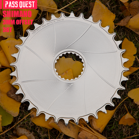 SHIMANO BOOST (3mm offset) AERO Round Narrow Wide Chainring 28-38T