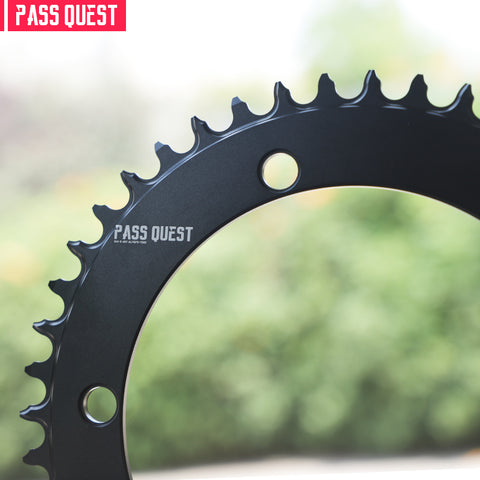PASS QUEST 144 BCD (5-bolt AERO) Round Narrow Wide Chainring