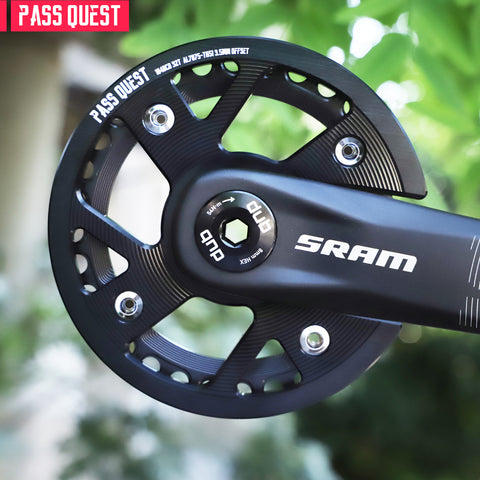 PASS QUEST BMX Bike Soil slope protection plate gxp direct loading Mountain