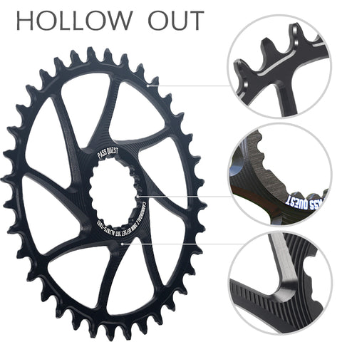 CANNONDALE BOOST (3mm offset) Round Hollow Narrow Wide Chainring 28-38T