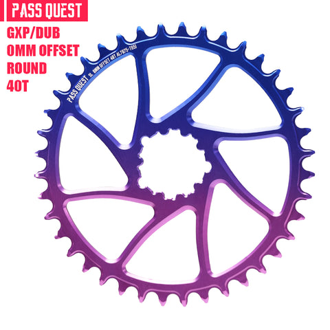 SRAM 3 Bolt (0mm offset) Round Narrow Wide Chainring
