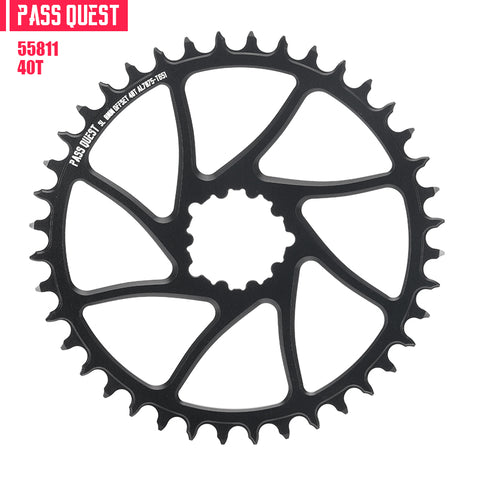 SRAM 3 Bolt (0mm offset) Round Hollow Narrow Wide Chainring 30-48T