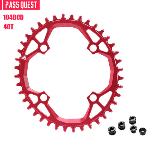 104BCD Oval Hollow Mountain Bike Narrow Wide Chainring