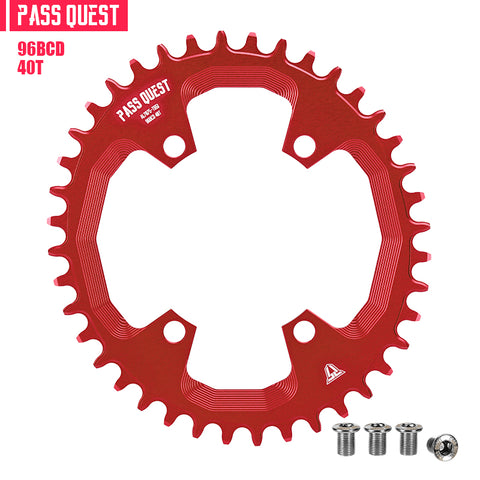 PASS QUEST Non-Standard 96BCD For Shimano Oval Narrow Wide Chainring