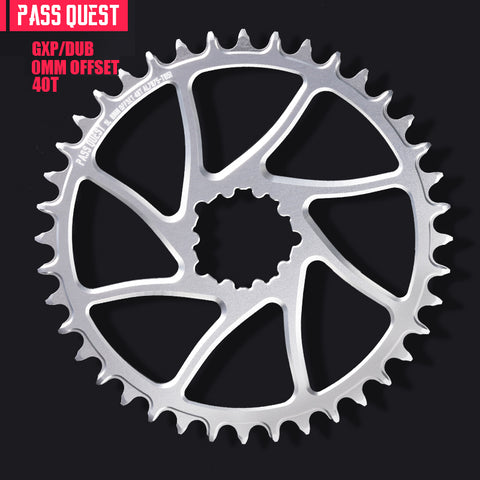 SRAM 3 Bolt (0mm offset) Round Hollow Narrow Wide Chainring 30-48T