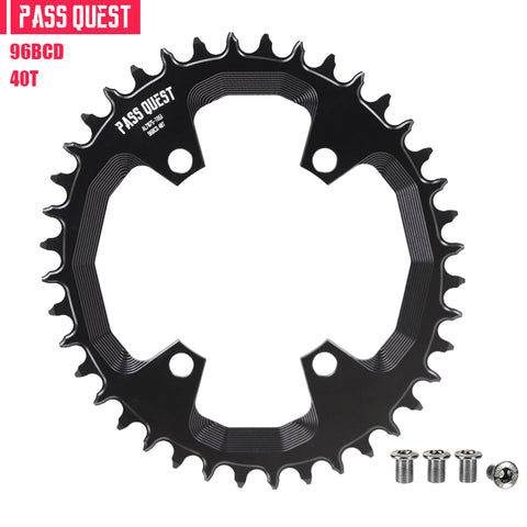 PASS QUEST Non-Standard 96BCD For Shimano Oval Narrow Wide Chainring