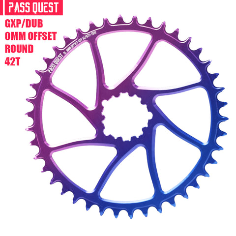 SRAM 3 Bolt (0mm offset) Round Narrow Wide Chainring