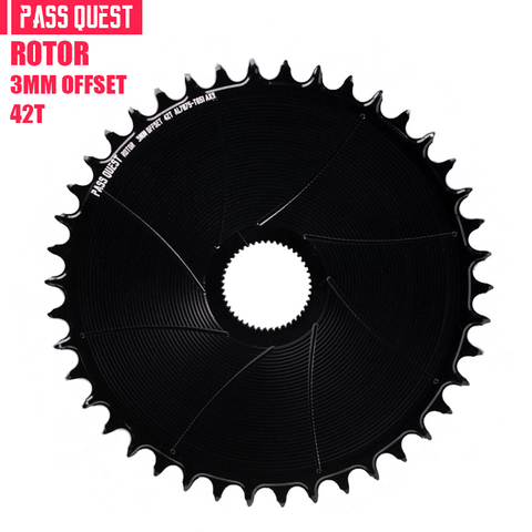 ROTOR direct mount(3mm offset ) AERO Round Narrow Wide Chainring AXS 12S