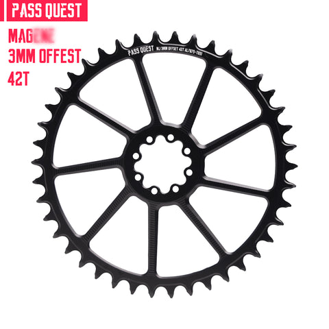 MAGENE (3mm offset) Round For Direct Mount Magene Narrow Wide Chainring