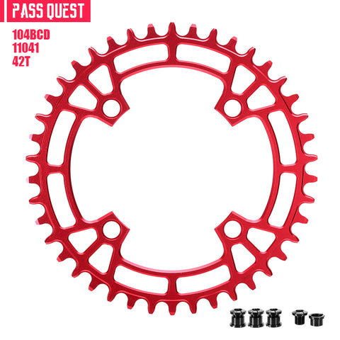 104BCD Round Hollow Narrow Wide Chainring
