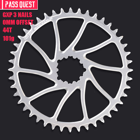 SRAM 3 Bolt (0mm offset) Round Hollow Narrow Wide Chainring 30-48T