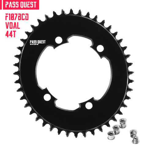 PASS QUEST For SRAM FORCE 107BCD Oval AERO Narrow Wide Chainring