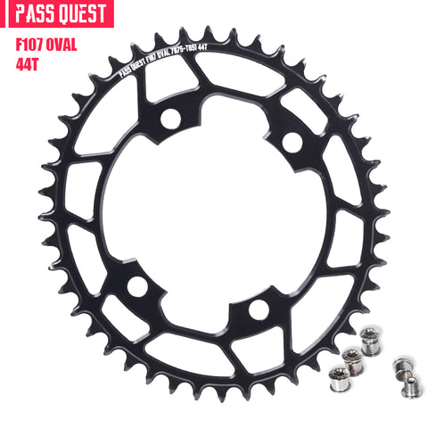 PASS QUEST For SRAM FORCE 107BCD Oval Narrow Wide Chainring