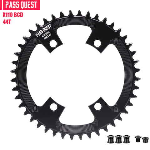 SHIMANO X110 BCD (4-bolt Hollow) Oval/Round Narrow Wide Chainring