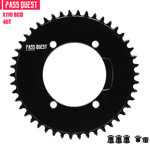 SHIMANO X110BCD (4-bolt AERO) Oval/ Round Narrow Wide Chainring