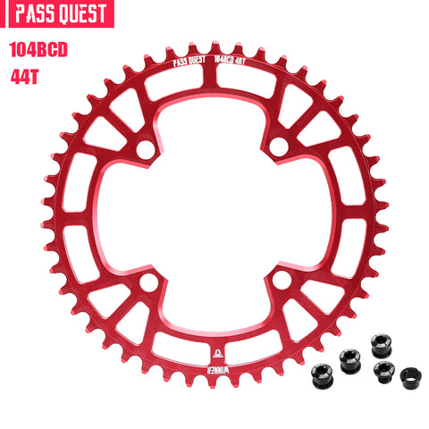 104BCD Round Hollow Narrow Wide Chainring