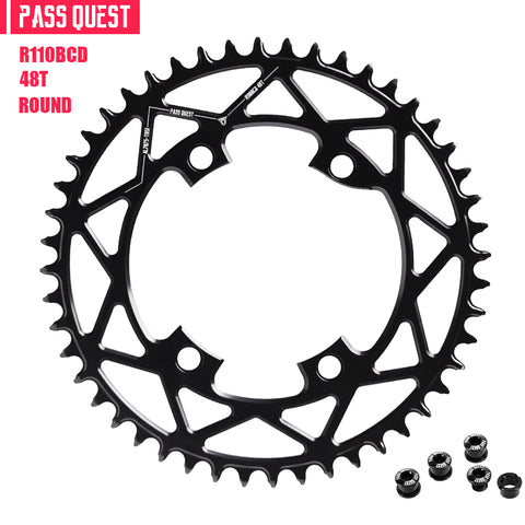 SHIMANO 110BCD R8000 R7000(4-bolt ) Round Hollow Narrow Wide Chainring