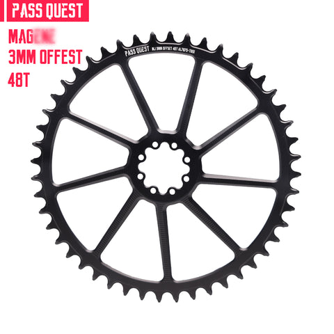 MAGENE (3mm offset) Round For Direct Mount Magene Narrow Wide Chainring