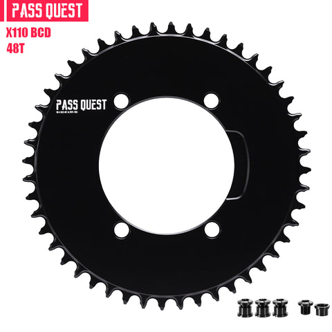 SHIMANO X110BCD (4-bolt AERO) Oval/ Round Narrow Wide Chainring