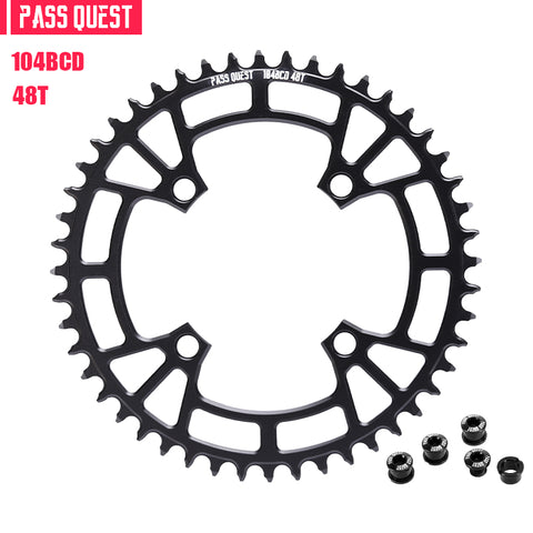104BCD Round Hollow Narrow Wide Chainring