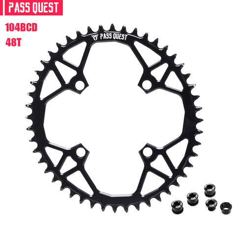 104BCD Oval Hollow Mountain Bike Narrow Wide Chainring
