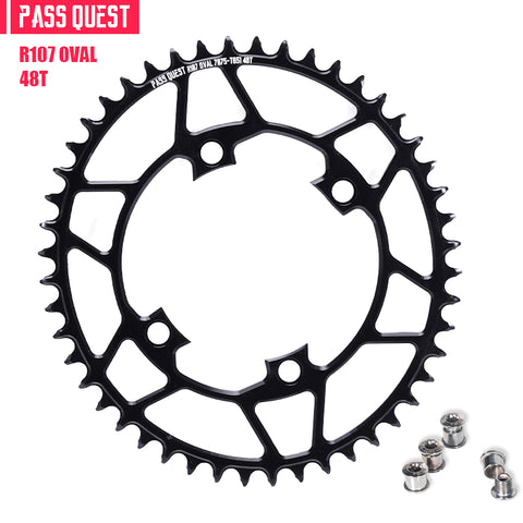 PASS QUEST For SRAM RIVAL 107BCD Oval Narrow Wide Chainring