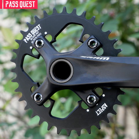 PASS QUEST For SRAM 94 BCD Oval Narrow Wide Chainring