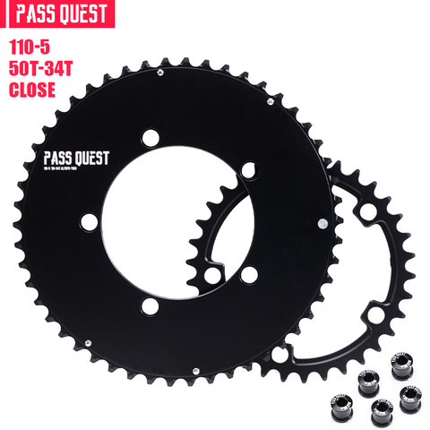 110BCD (5-bolt AERO) 2X Sprocket Round Road Bike Foldable Bicycle 11/12 speed