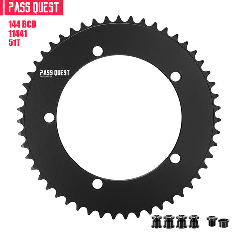 144 BCD 1/8" Fixie Single Speed BMX Track Chainring