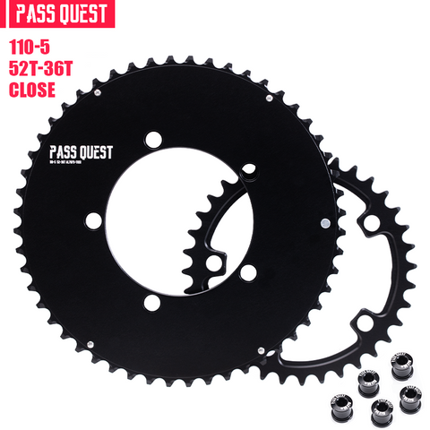 110BCD (5-bolt AERO) 2X Sprocket Round Road Bike Foldable Bicycle 11/12 speed
