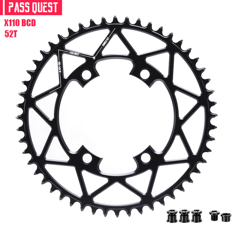 SHIMANO X110 BCD (4-bolt ) Round Hollow Narrow Wide Chainring